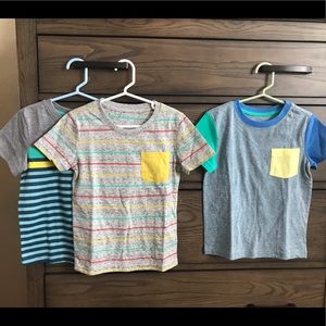 Three boy tees - sized 4T